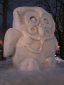 札幌雪祭りで